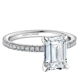 0.27ctw Round Diamond Engagement Mounting