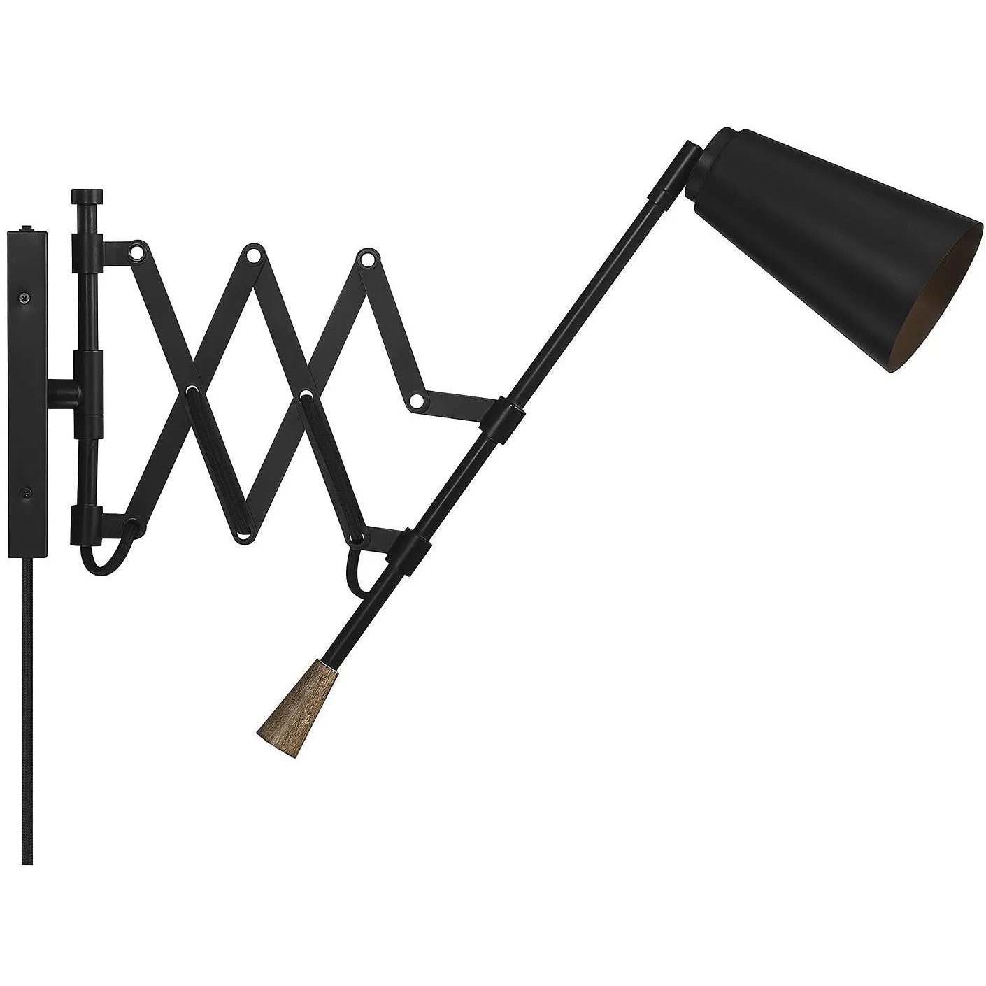 1-Light Adjustable Wall Sconce