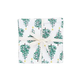 4-Pack Napkin Set - Festive Forest
