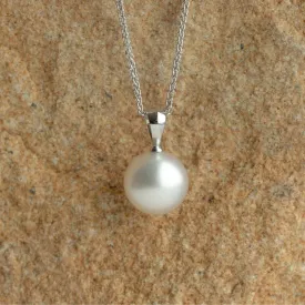 Acacia Pearl Pendant Australian South Sea Cygnet Bay Drop 10.5mm A3