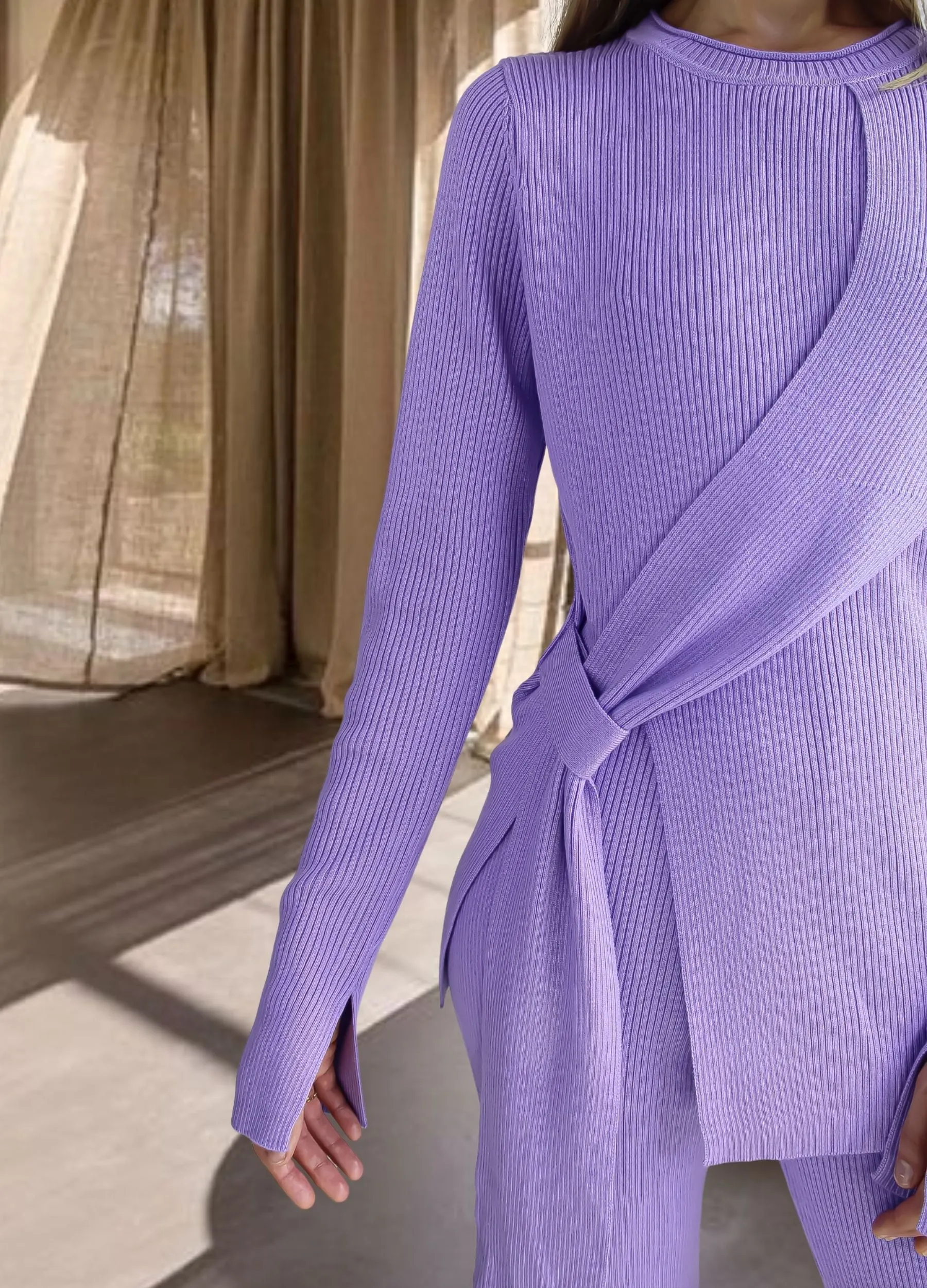 Alana Lavender Top