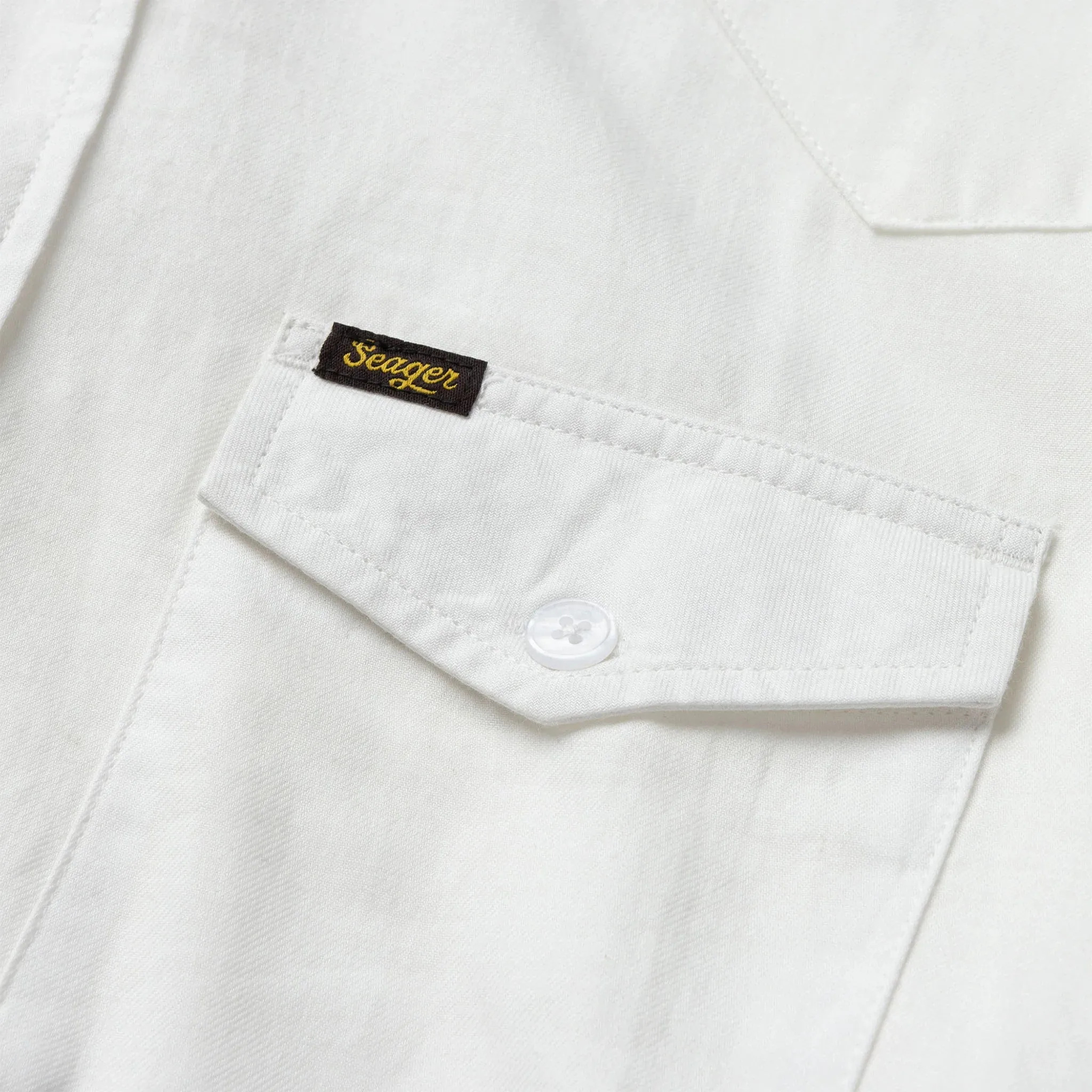 Amarillo L/S Shirt | White | Seager Co.