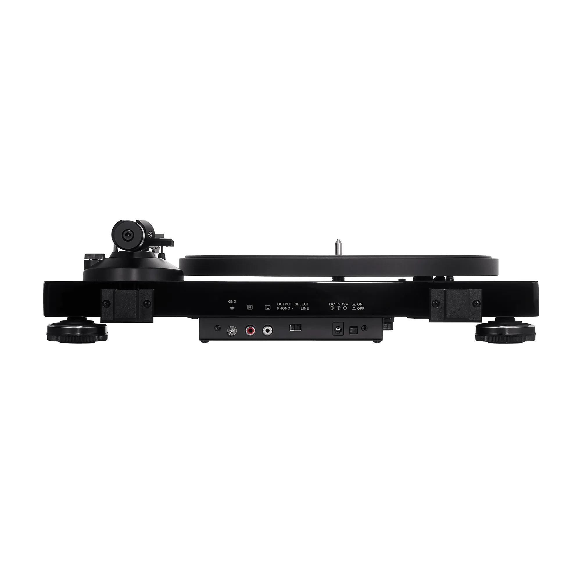 Audio Technica Fully Manual Belt-Drive Turntable - Piano Black | ATLPW50PB