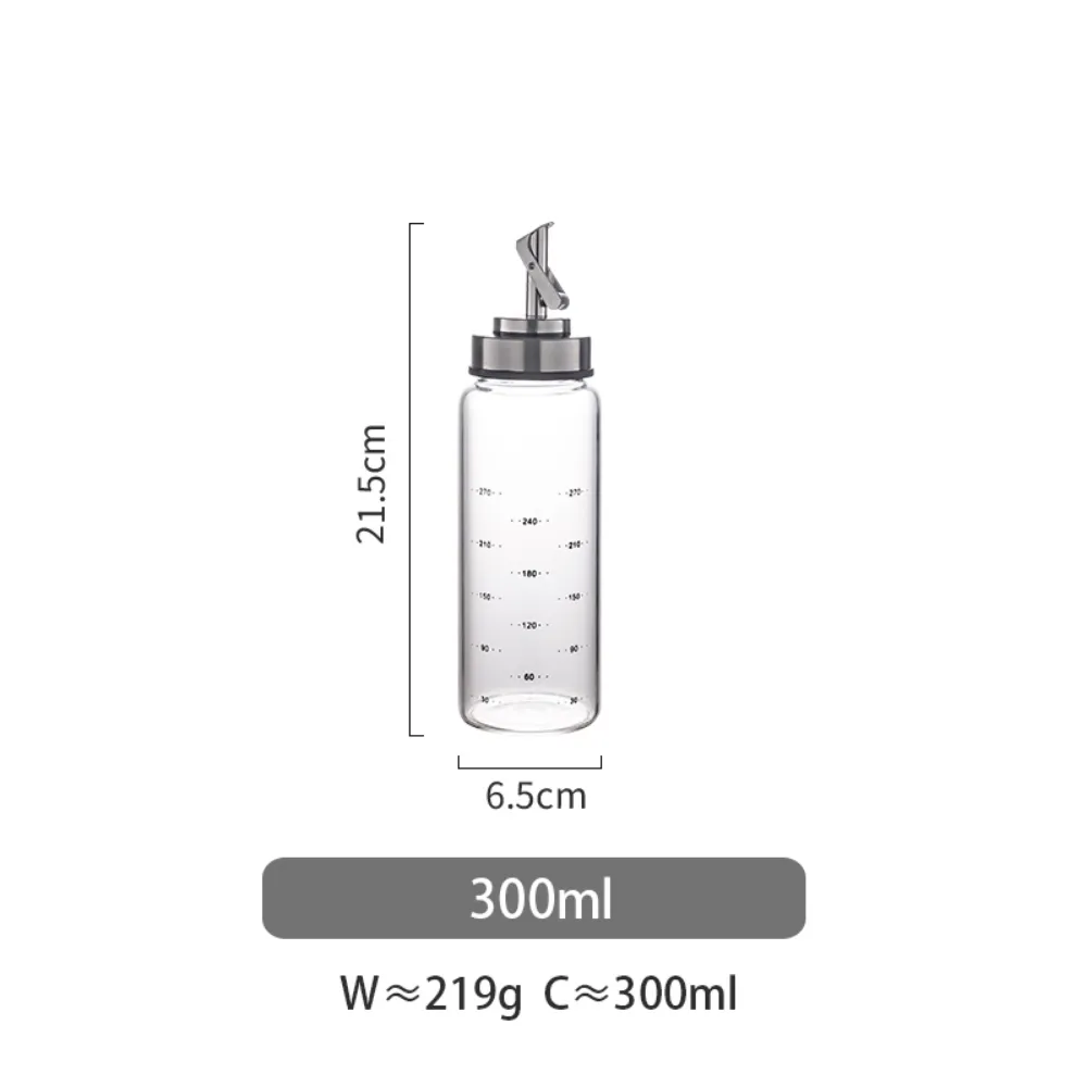 Automatic Release Glass Oil Container