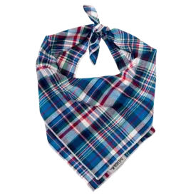Bandana | Madras Blue Plaid