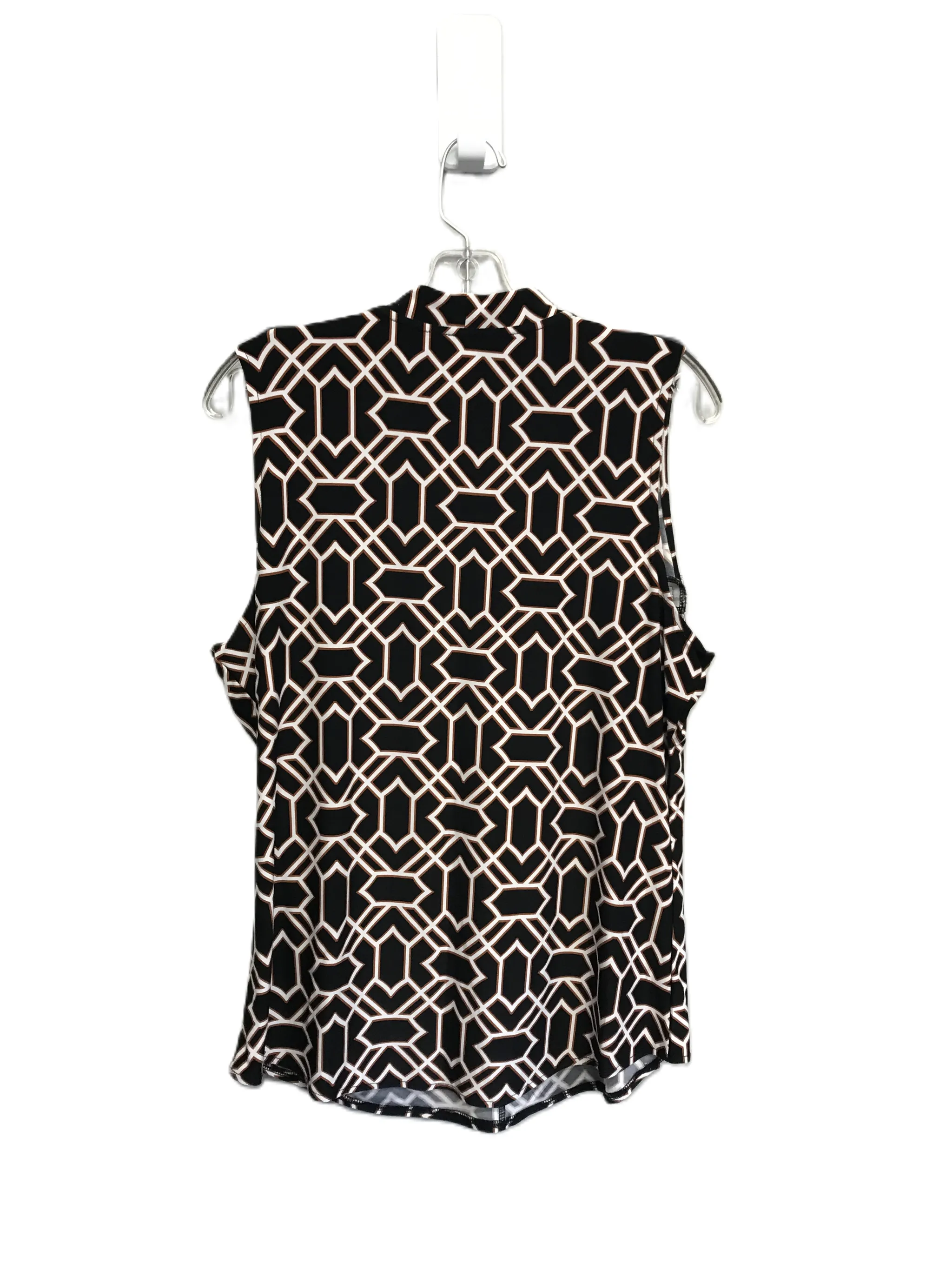 Black Top Sleeveless By Inc, Size: Xl