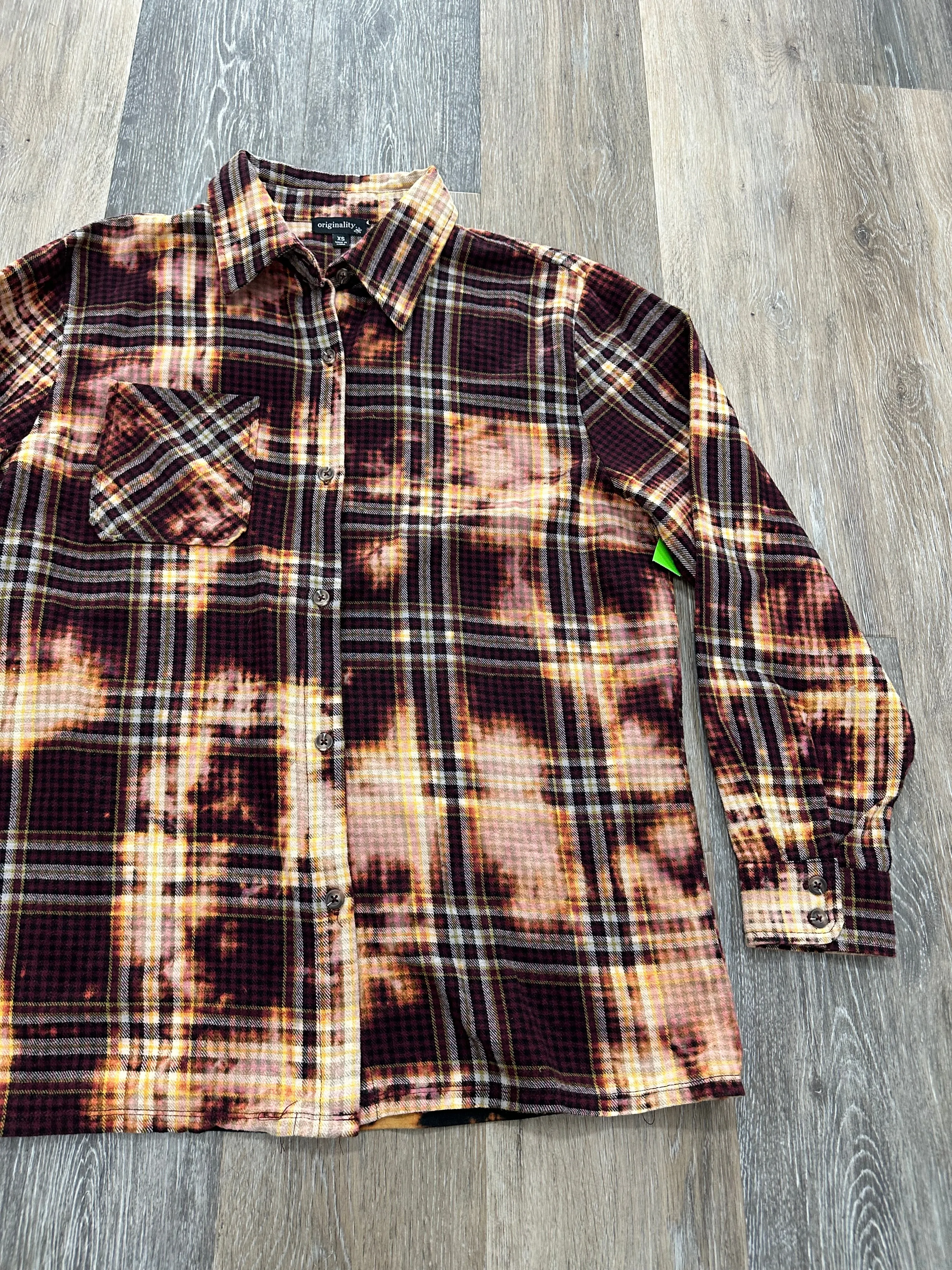 Blouse Long Sleeve By Originality  Size: Xs