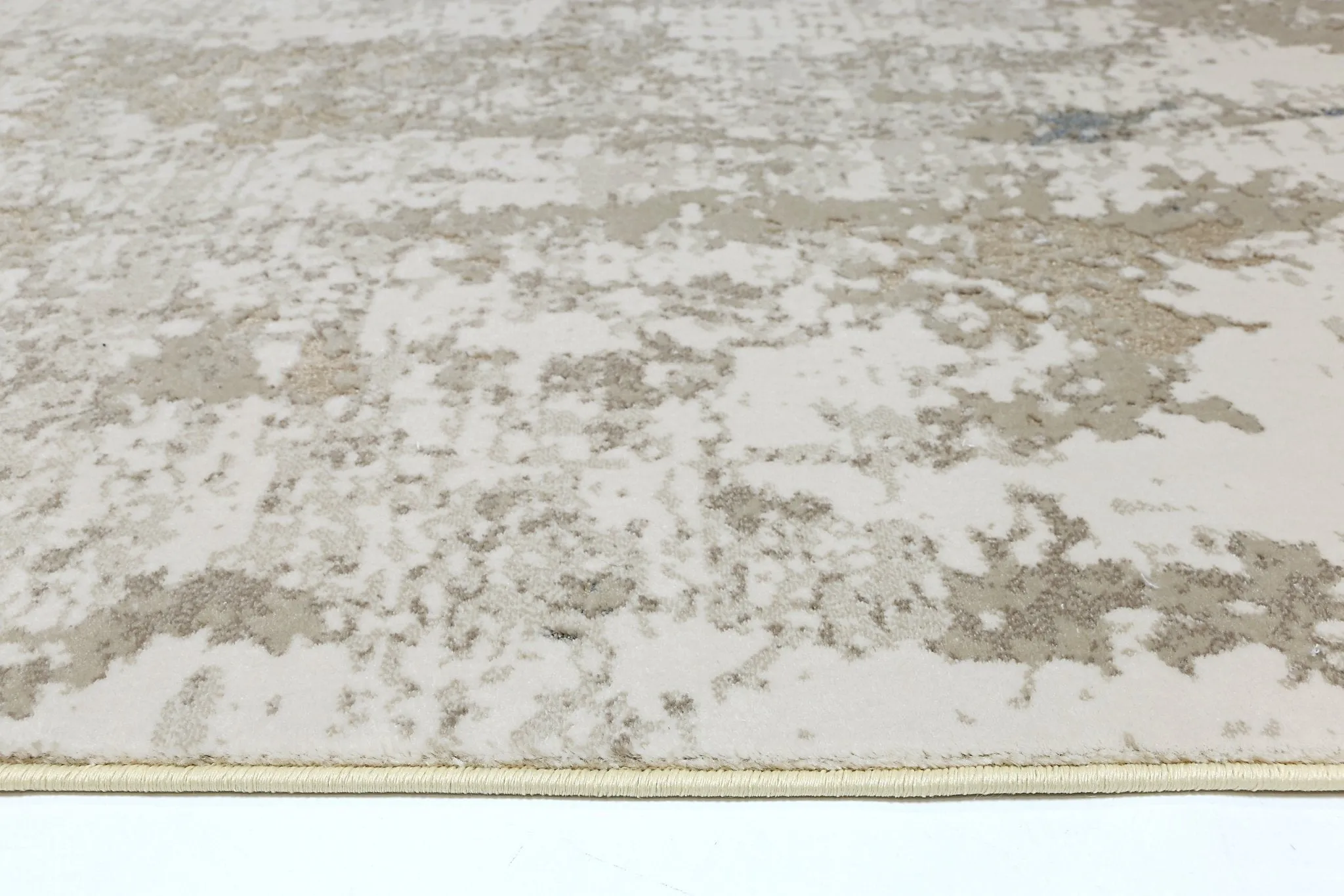 Bohan One Modern Beige Blue Rug