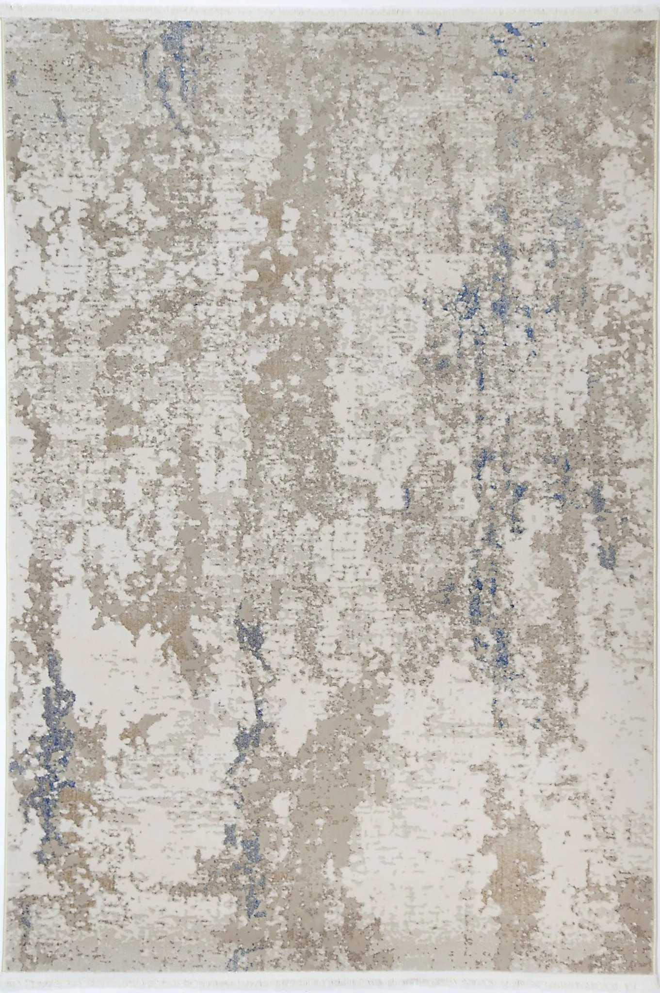 Bohan One Modern Beige Blue Rug