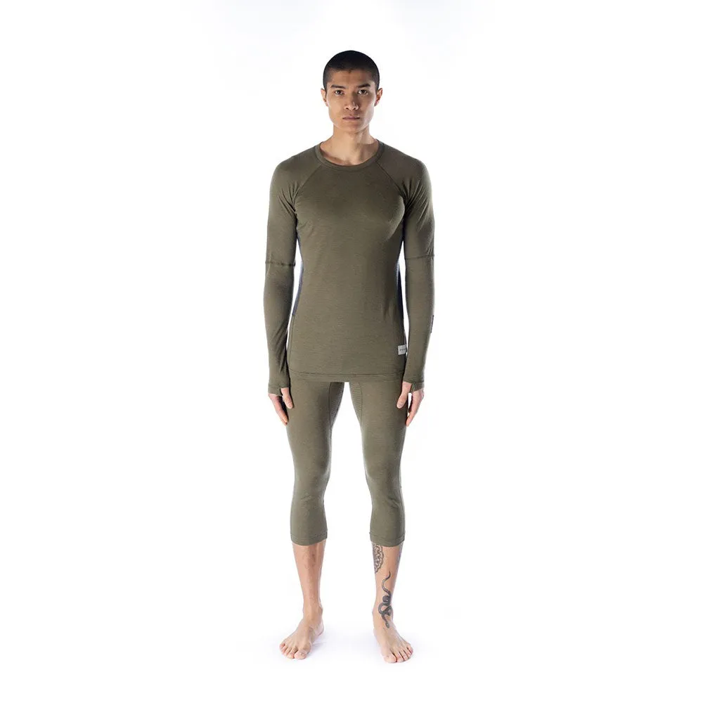 Boulder 125 1/4 Zip Baselayer - Kalamata/Ash