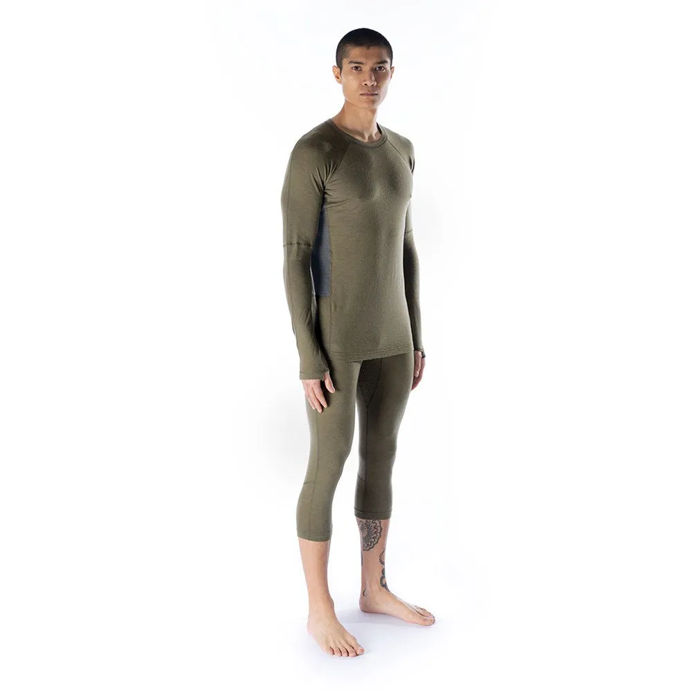 Boulder 125 1/4 Zip Baselayer - Kalamata/Ash