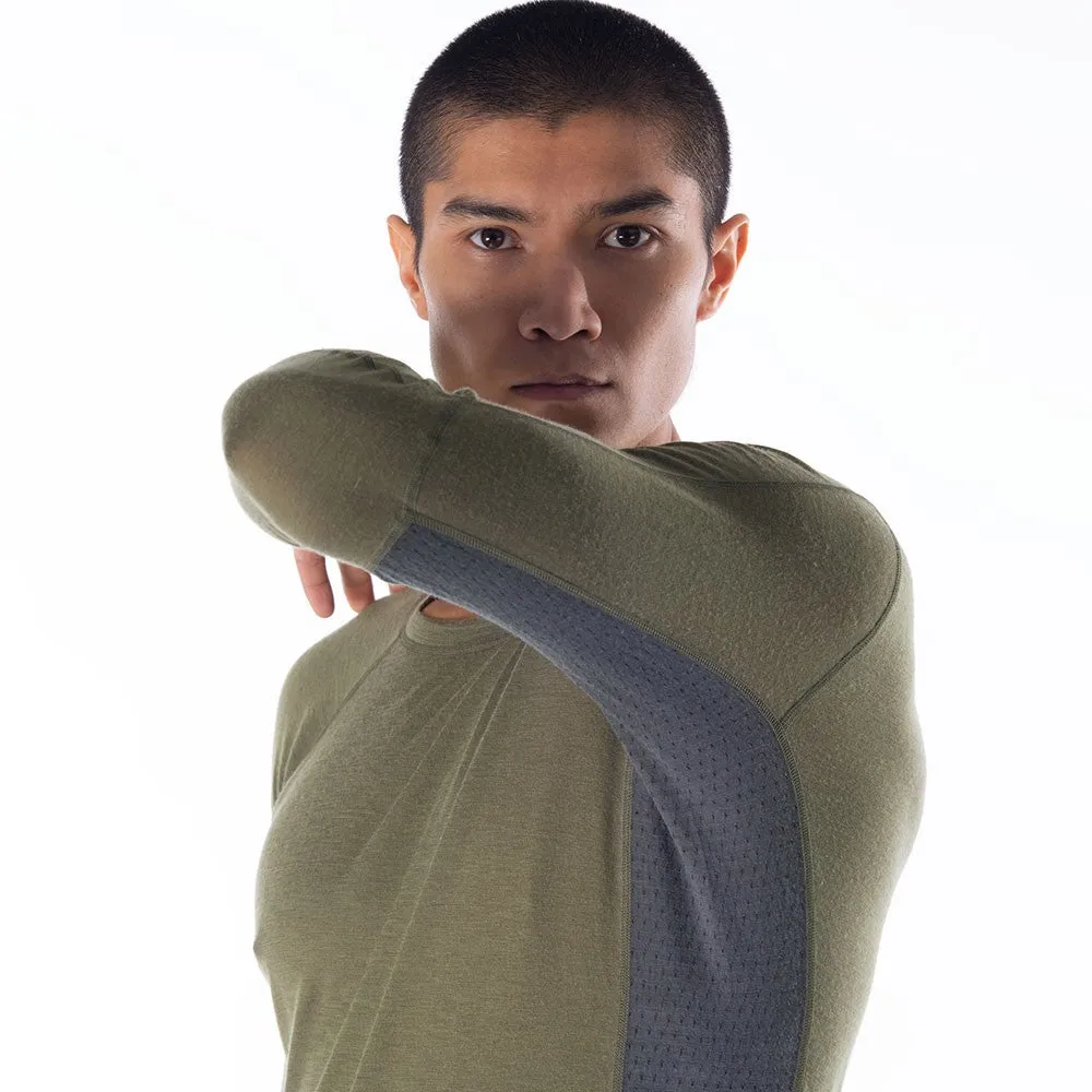 Boulder 125 1/4 Zip Baselayer - Kalamata/Ash