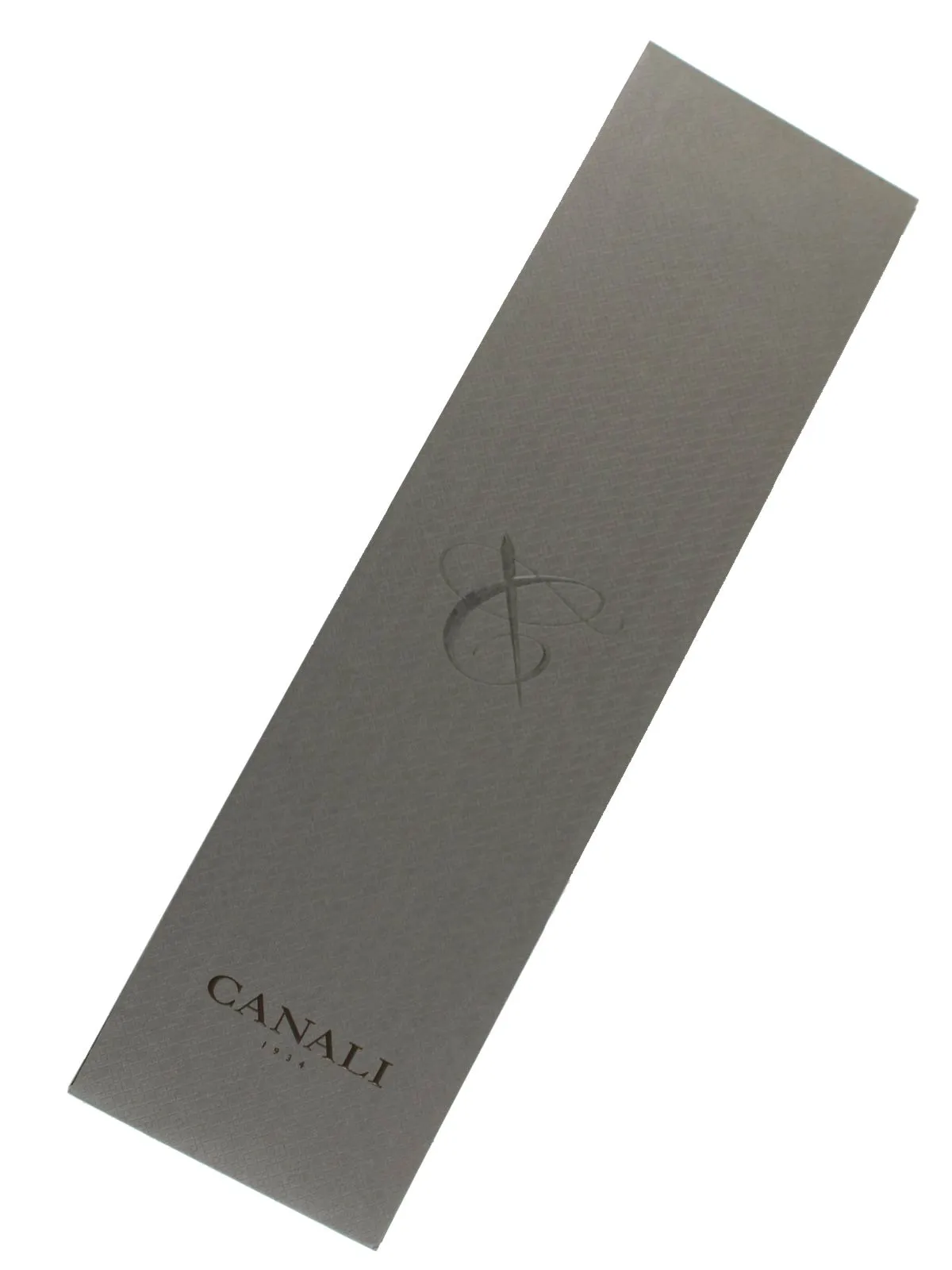 Canali Silk Tie Navy Royal Blue Maroon Stripes Pattern