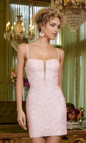 Chandalier Short Party Dress 70075