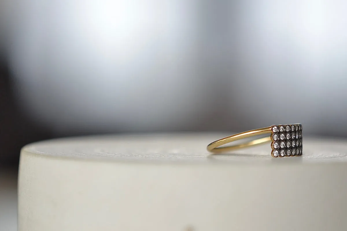 Charnières Rectangular Ring