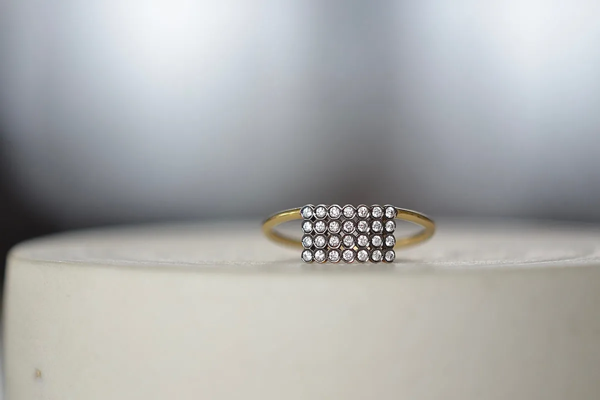 Charnières Rectangular Ring