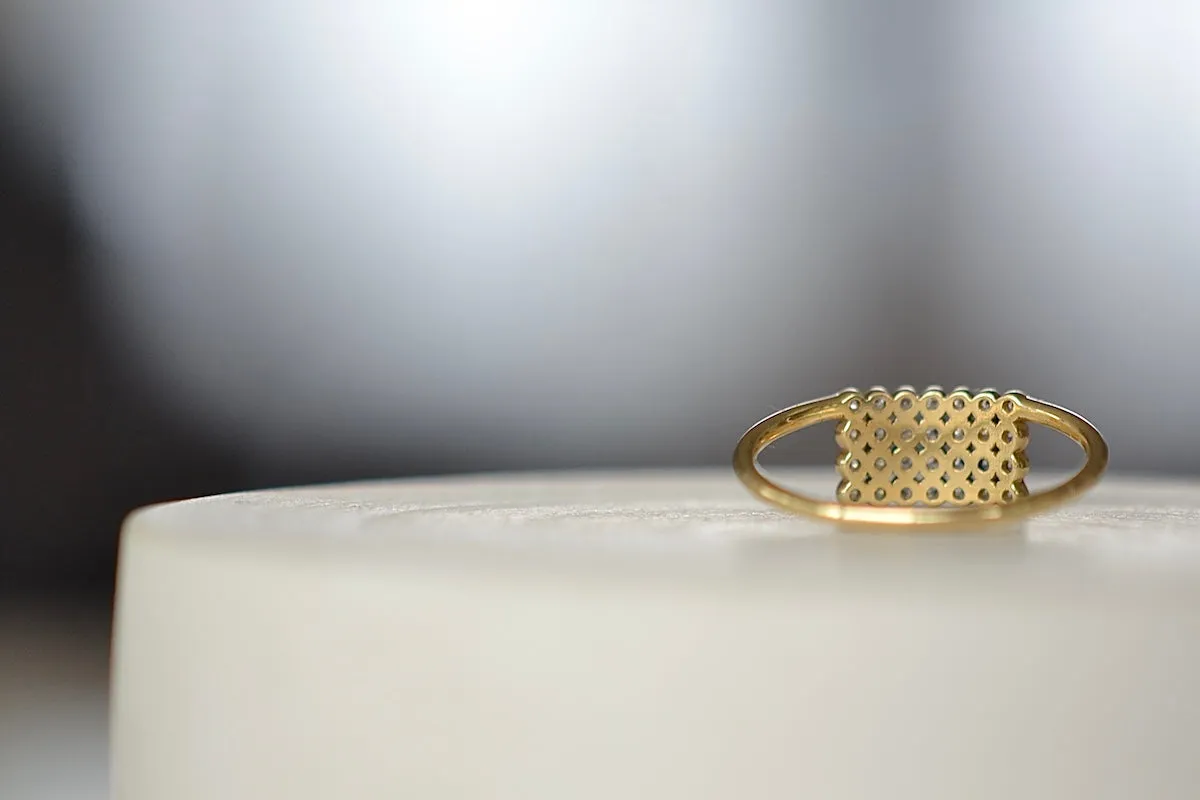 Charnières Rectangular Ring