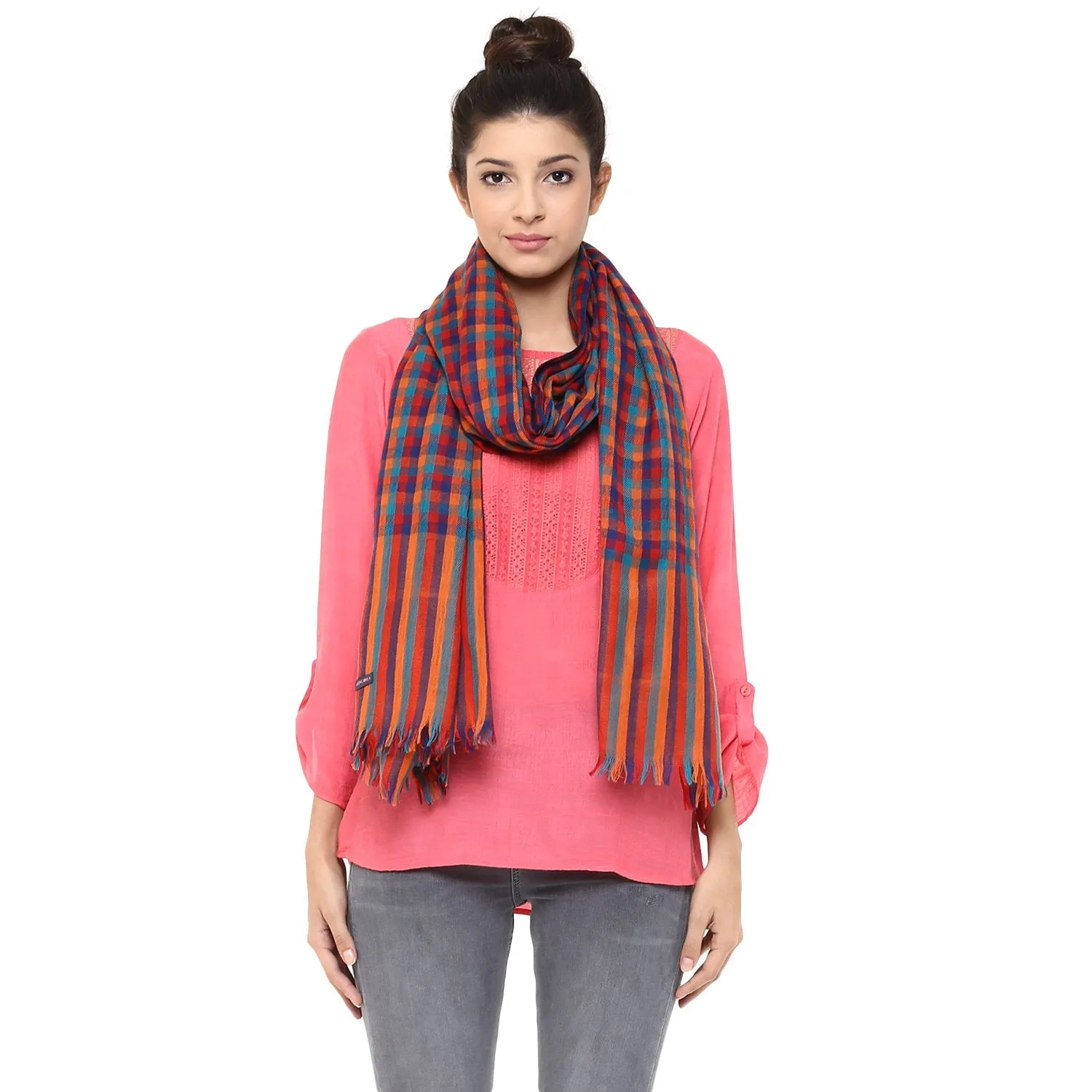 Checked In Shawl