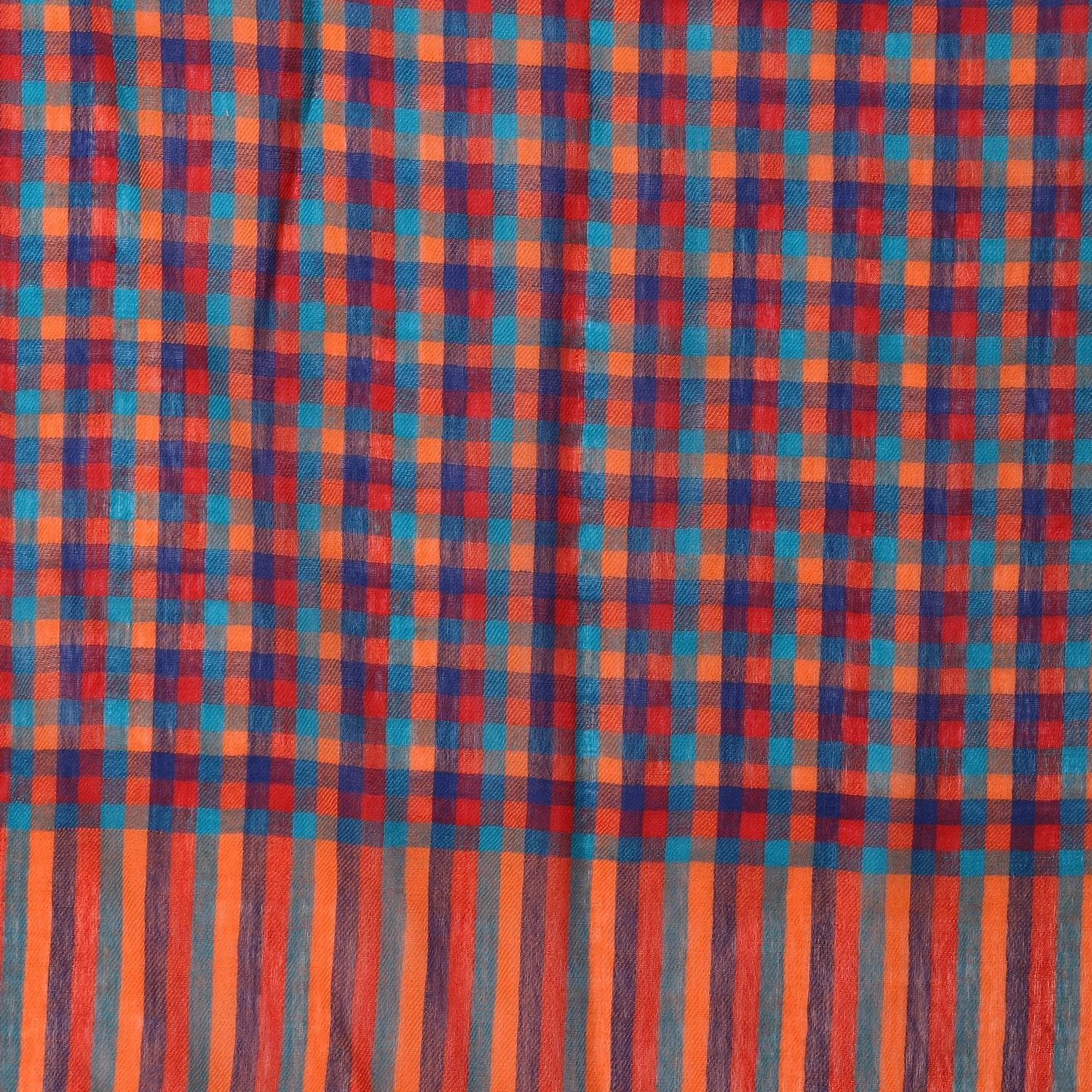 Checked In Shawl
