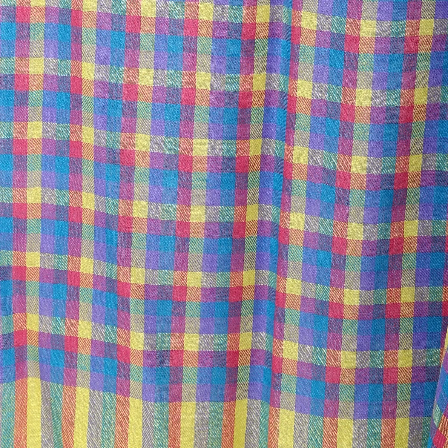 Checked In Shawl