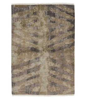 CHEVRON BROWN SAMPLE, WOOL & BBS