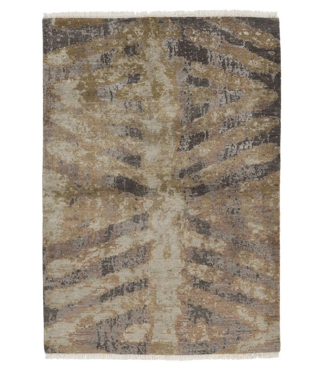 CHEVRON BROWN SAMPLE, WOOL & BBS