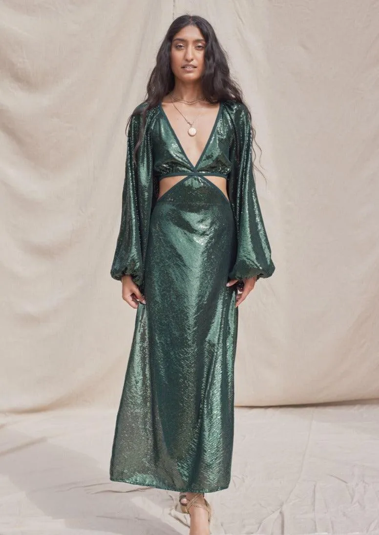 Constellation Sonora Maxi Dress in Orion Sequins