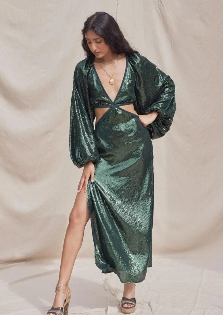 Constellation Sonora Maxi Dress in Orion Sequins