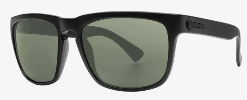Certainly! Heres an optimized title for the e-commerce product: Electric Knoxville Sunglasses - Matte Black Frame with Grey Polarized Lenses.