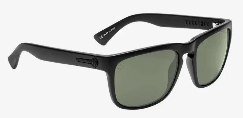 Certainly! Heres an optimized title for the e-commerce product: Electric Knoxville Sunglasses - Matte Black Frame with Grey Polarized Lenses.