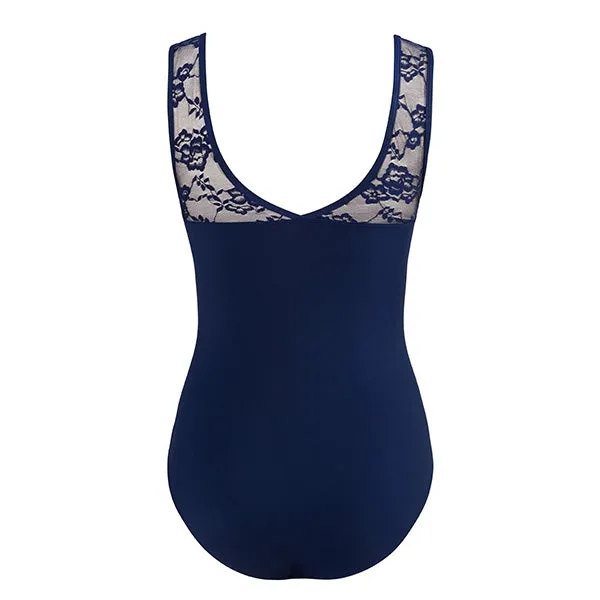 Energetiks Hannah Lace Leotard | Navy | Adult