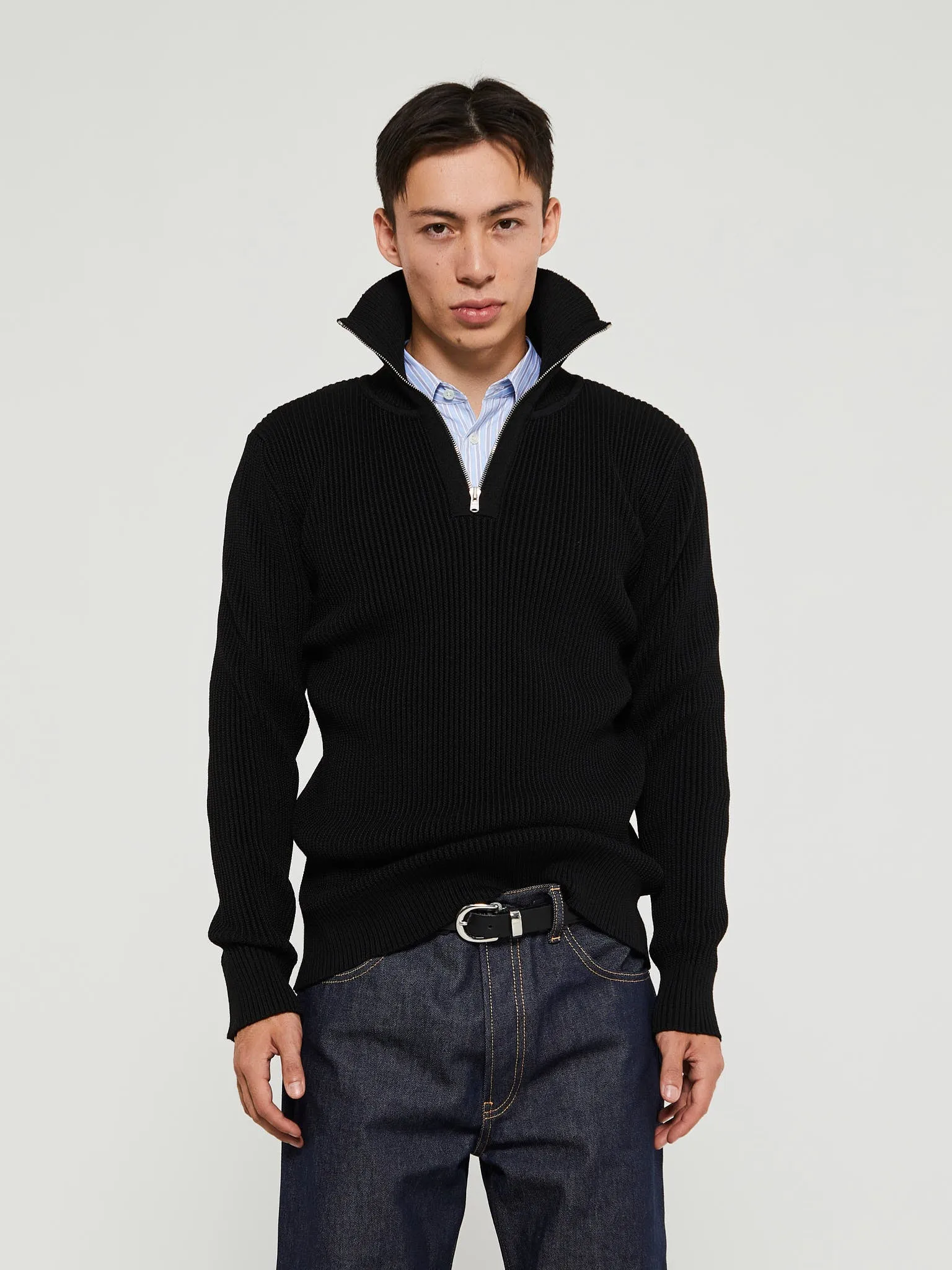 Fender III Short Zip Knit in Black Void