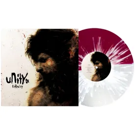 FERALITY - Half Oxblood/Half Clear W/ Heavy White Splatter LP