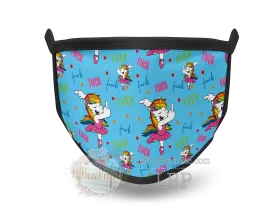 Fuck Unicorn Printed Mask