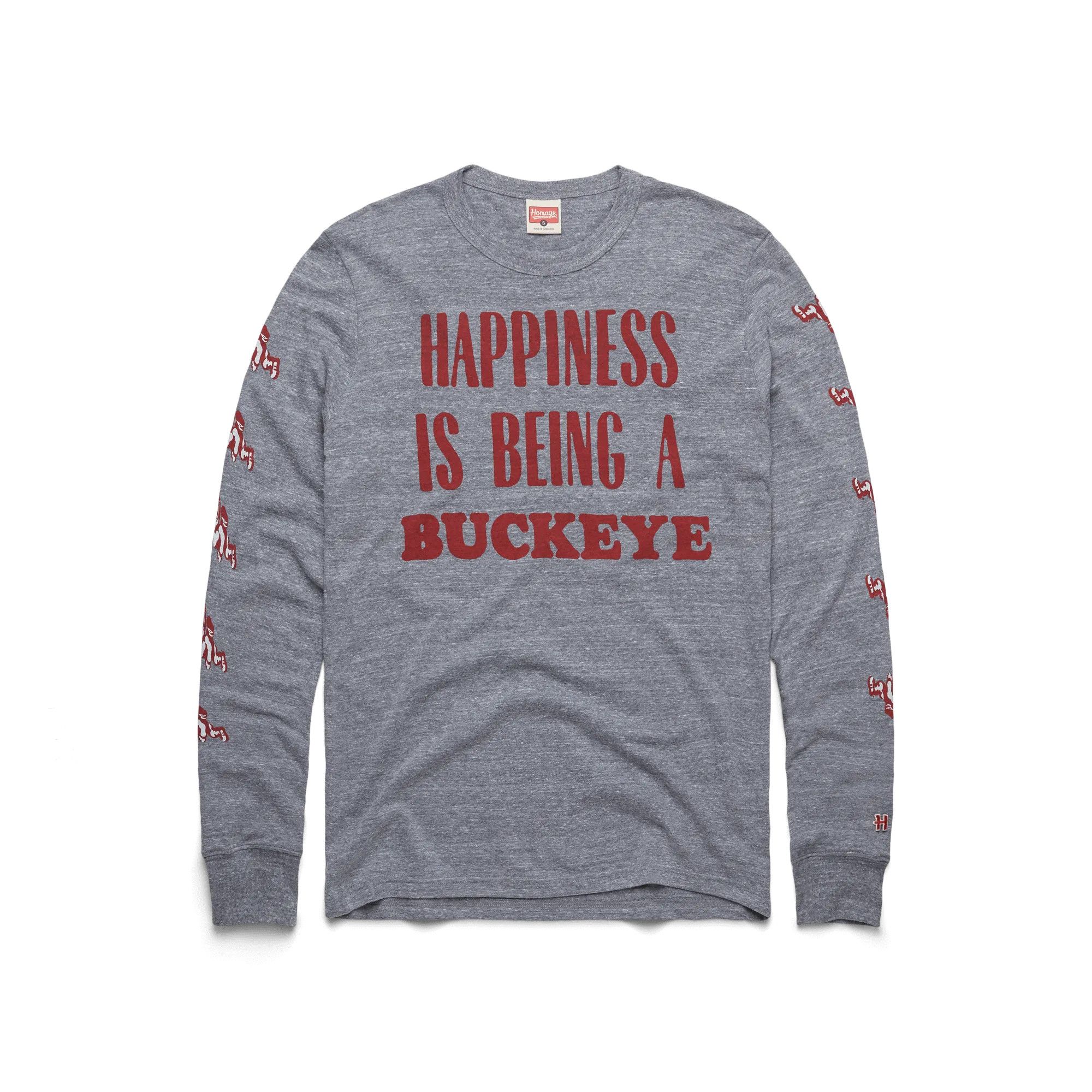 Happiness Is Being A Buckeye Long Sleeve Tee