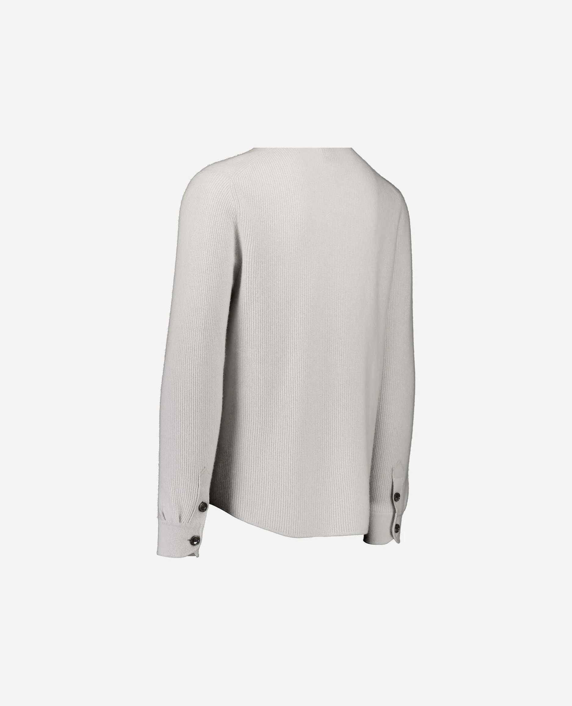 Hemd aus Cashmere-Mischung in Grau