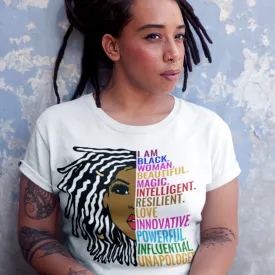 Chic Locd Queen T-Shirt - Stylish and Comfortable Womens Clothing