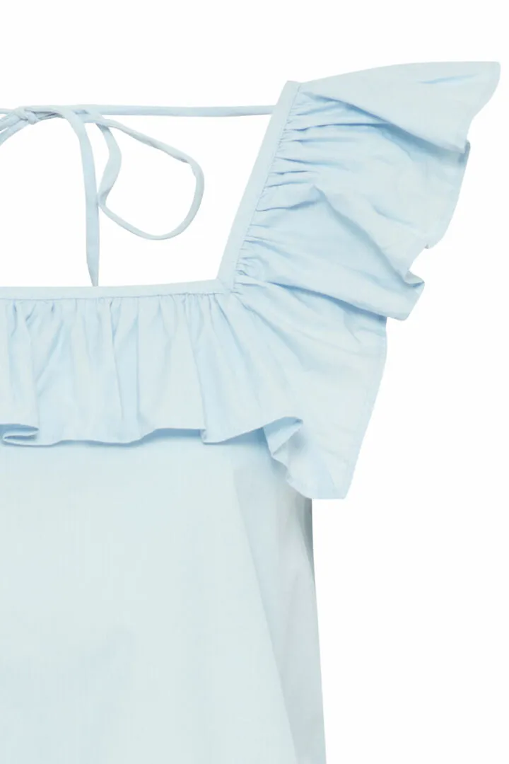 Ichi Falima Top-Cashmere Blue-20121266