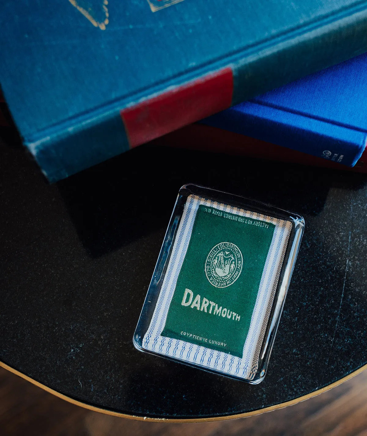 Kenyon College Silk Paperweight