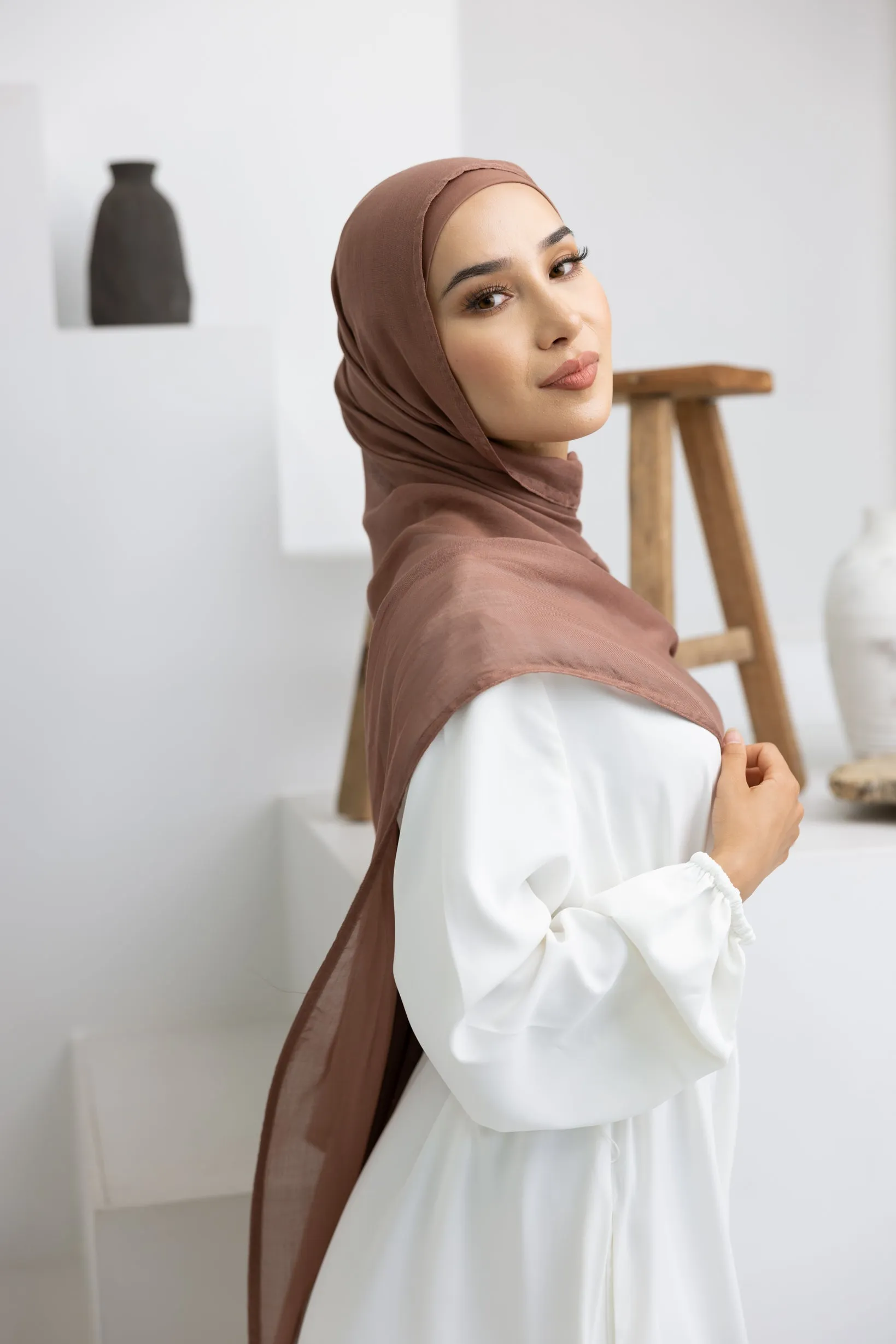 Luxe Modal 2pc Set - Shades of Brown