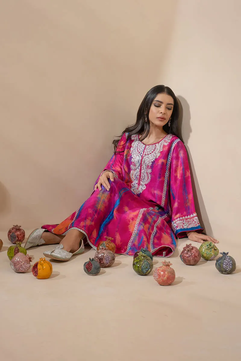Luxe Pret '22 - Silver Rainbow With Shalwar
