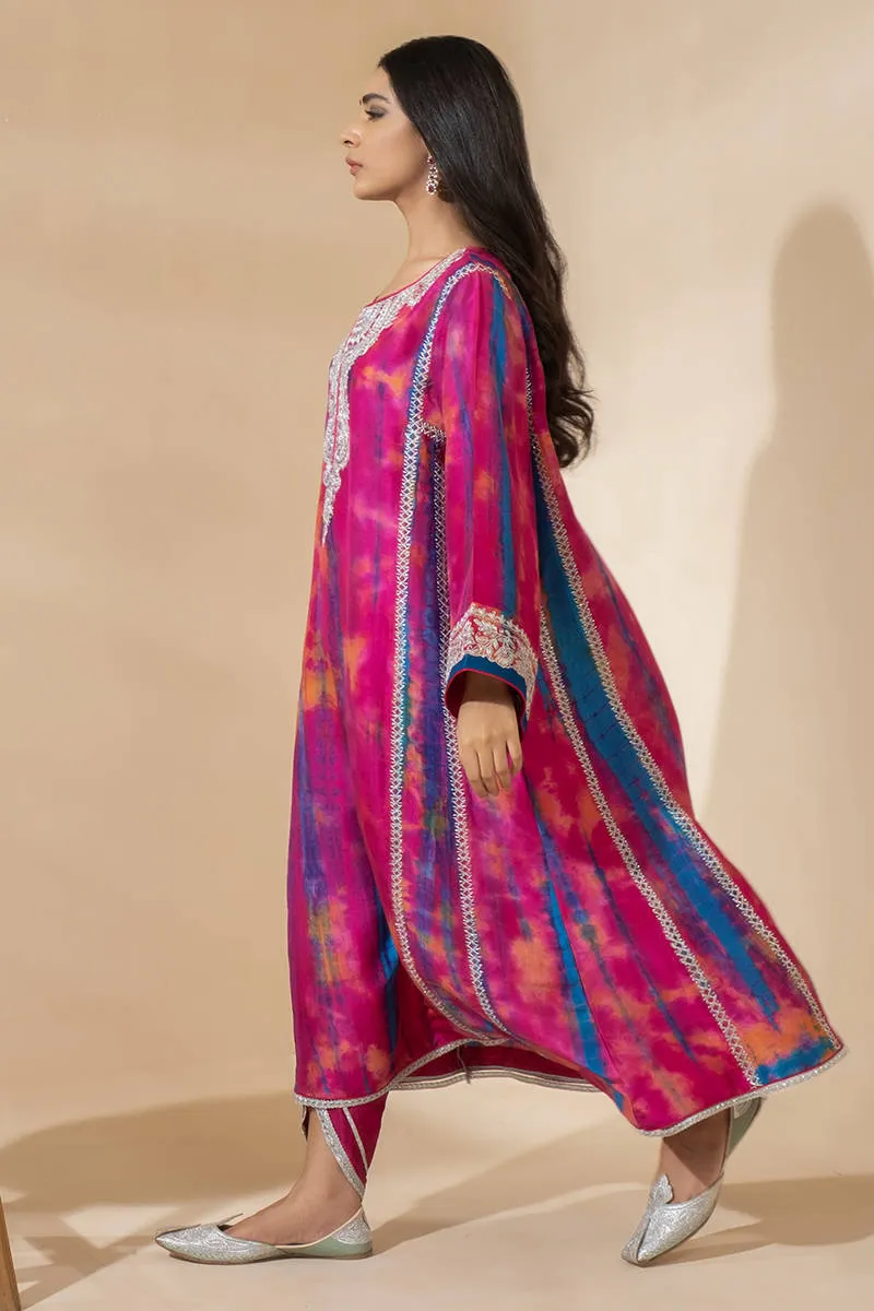 Luxe Pret '22 - Silver Rainbow With Shalwar