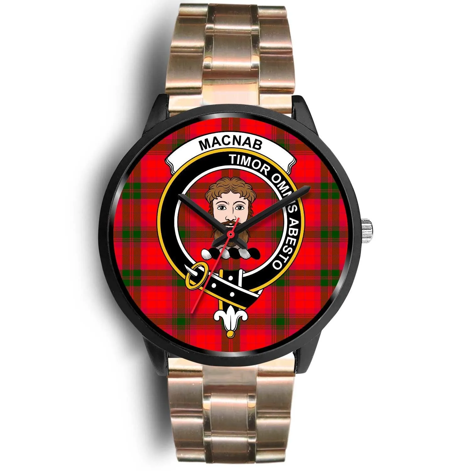 MacNab Modern Clan Badge Tartan Black Watch