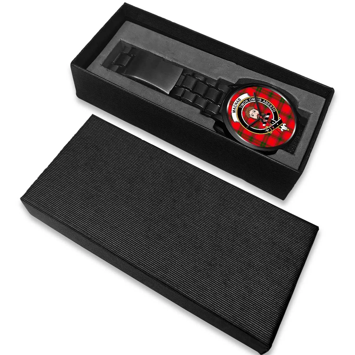 MacNab Modern Clan Badge Tartan Black Watch