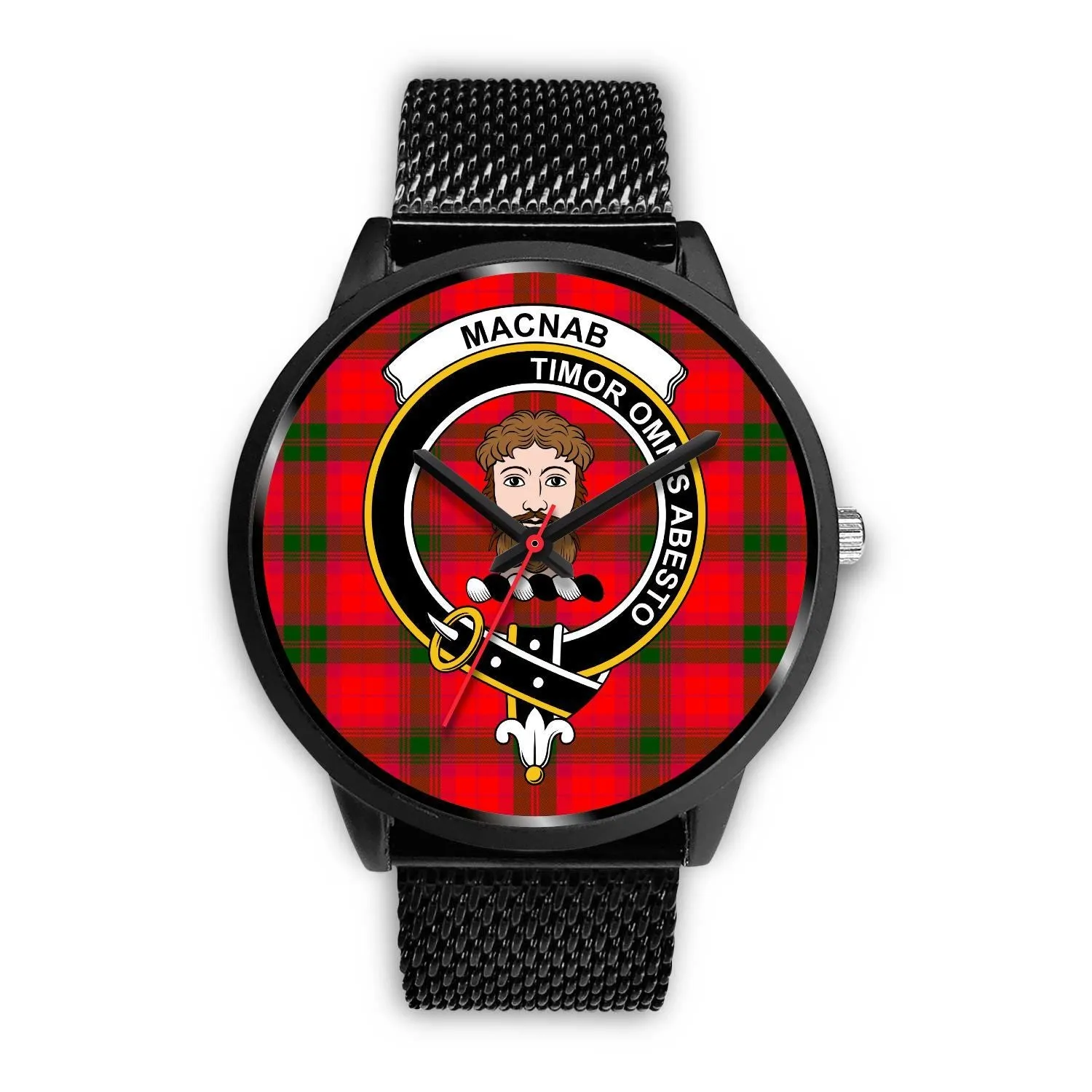 MacNab Modern Clan Badge Tartan Black Watch