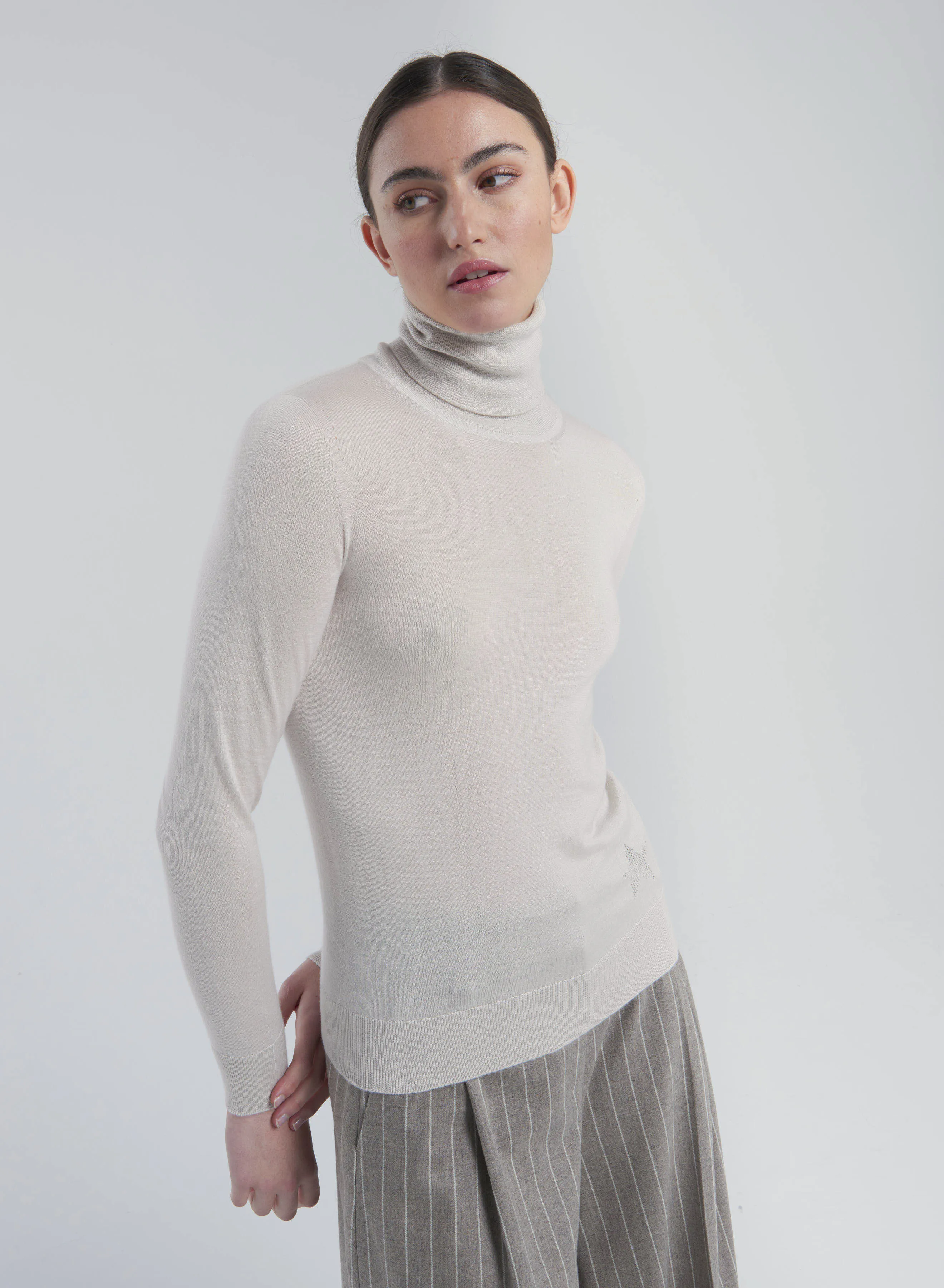MAGLIA IN CASHMERE E SETA