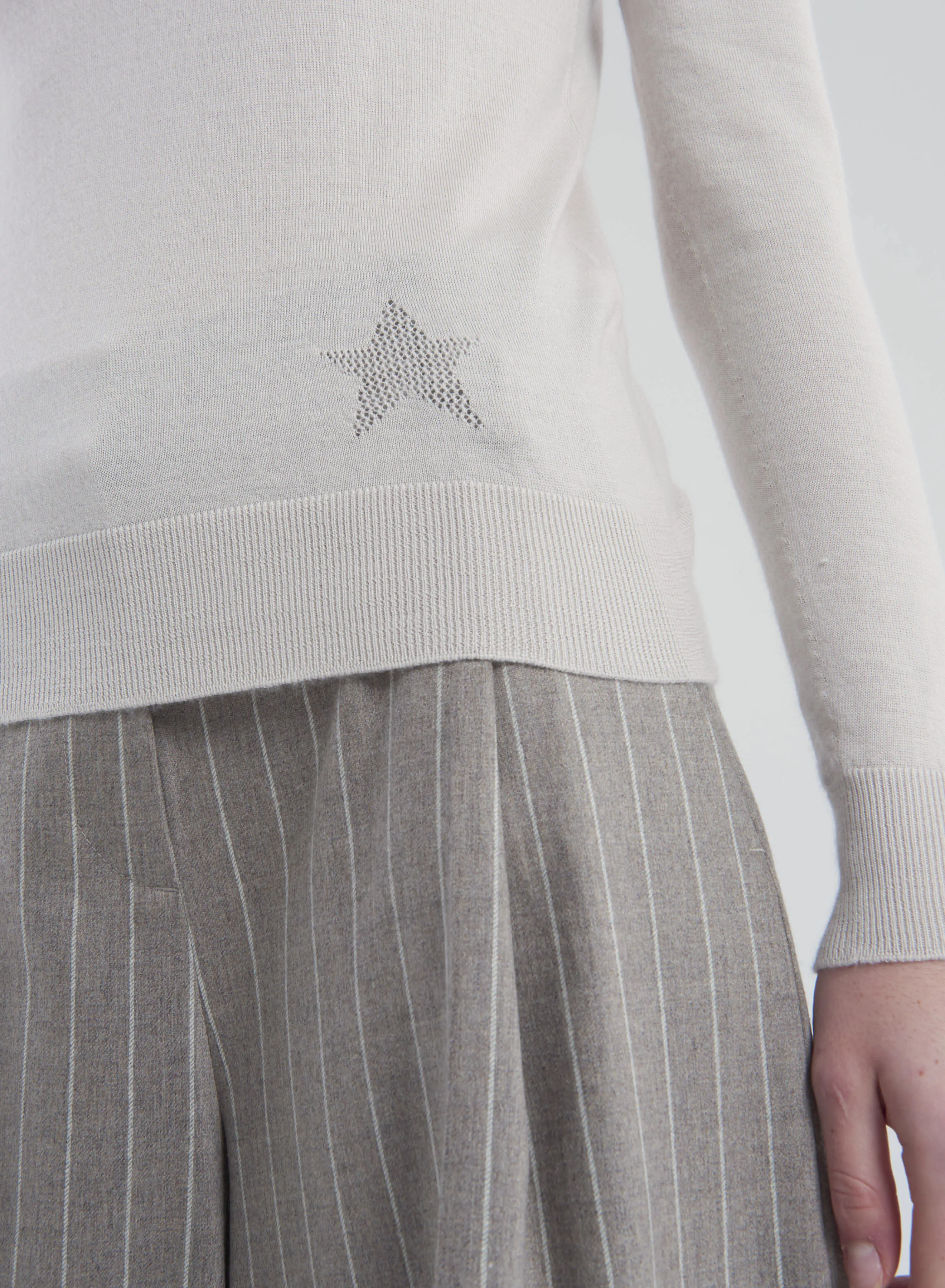 MAGLIA IN CASHMERE E SETA