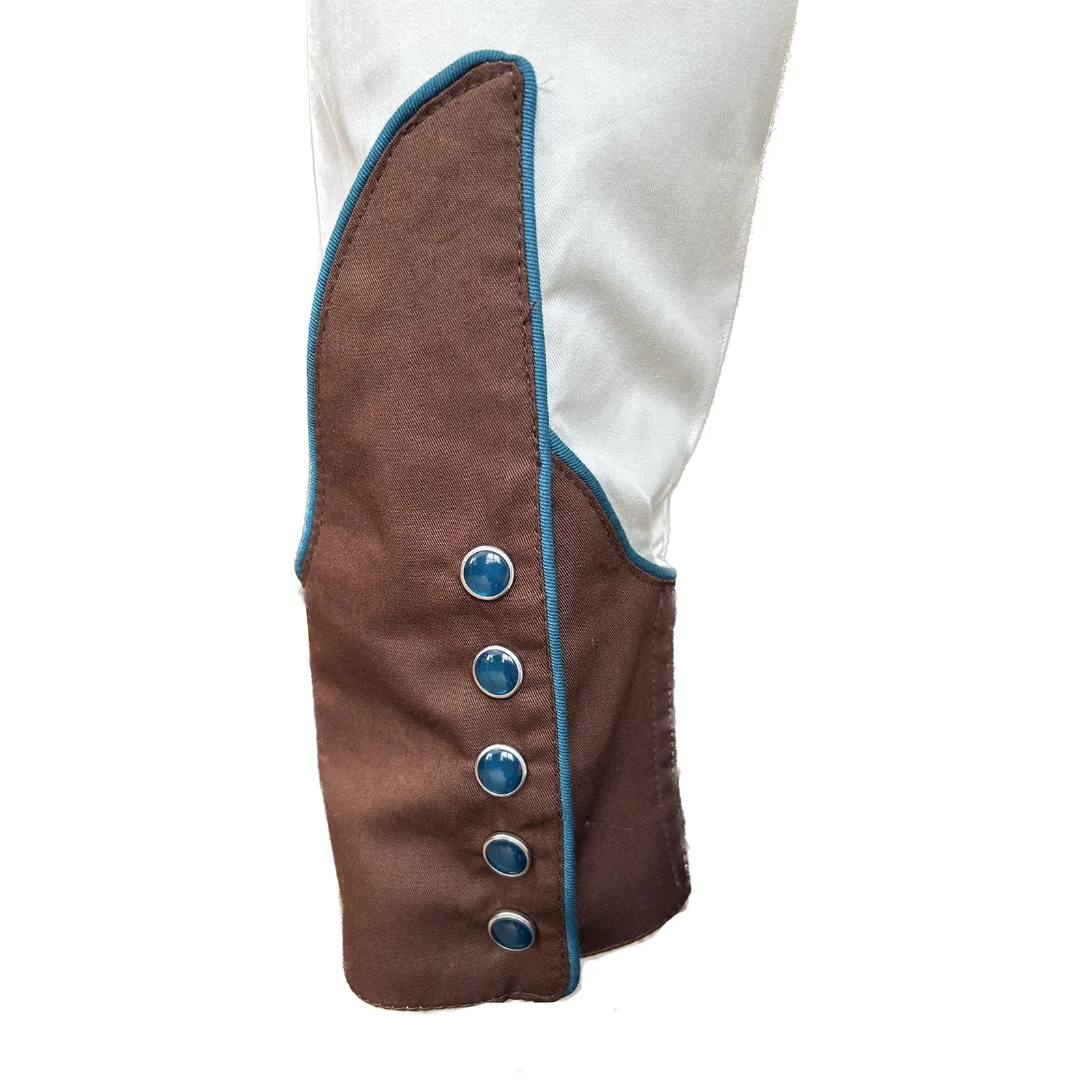 Men's Vintage 2-Tone Horseshoe Embroidery