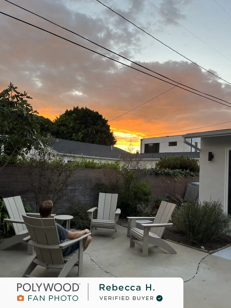 Modern Curveback Adirondack Chair