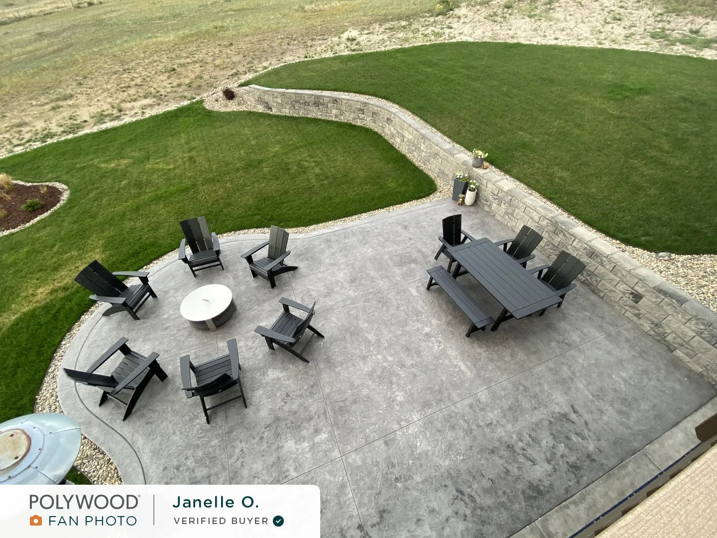 Modern Curveback Adirondack Chair